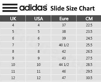 adidas adiletten original|adidas adilette 22 size chart.